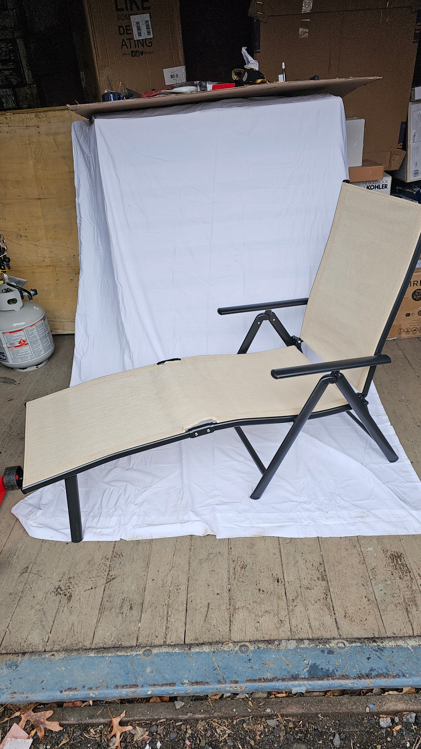 Textile Lounge chair