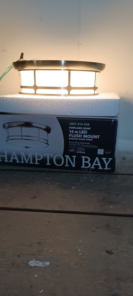 Hampton bay flush mount