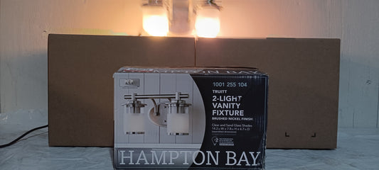 Hampton bay 2 light vanity