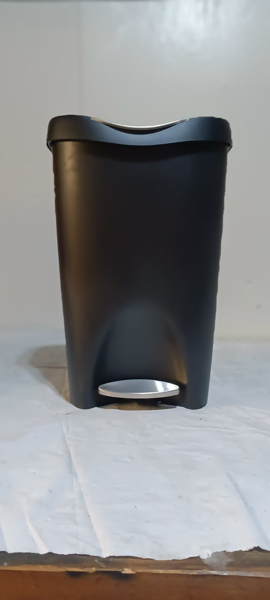 Tall kitchen trash can