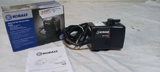 Kobalt universal wet tile saw water pump