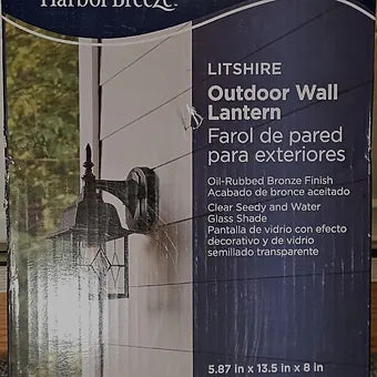 Harbor Breeze Outdoor Wall Lantern