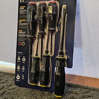 Kobalt 6 Piece Screwdriver Set